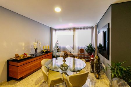 Sala de apartamento à venda com 4 quartos, 200m² em Buritis, Belo Horizonte