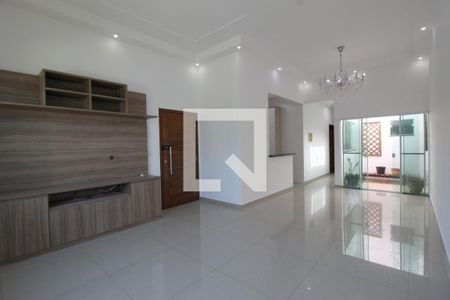 Sala de casa de condomínio para alugar com 3 quartos, 126m² em Jardim Wanel Ville V, Sorocaba