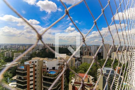 Vista da Varanda de apartamento à venda com 2 quartos, 70m² em Jardim Parque Morumbi, São Paulo