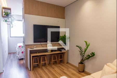 Sala de apartamento à venda com 1 quarto, 28m² em Vila Dom Pedro I, São Paulo