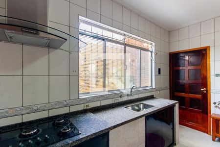 Cozinha de kitnet/studio para alugar com 1 quarto, 27m² em Vila Primavera, São Paulo