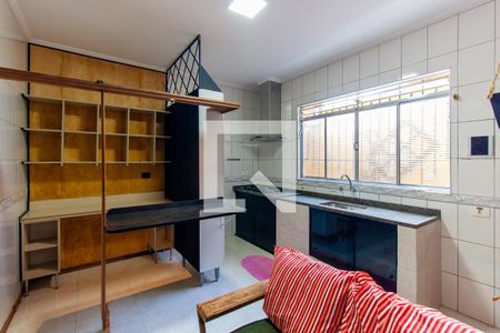 Sala/Cozinha de kitnet/studio para alugar com 1 quarto, 27m² em Vila Primavera, São Paulo