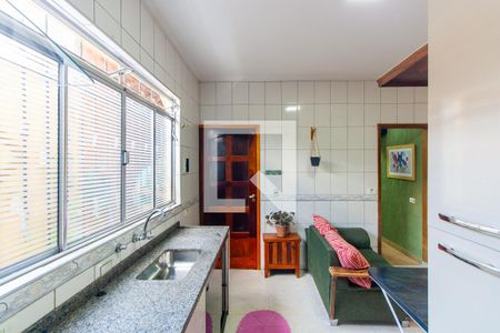 Cozinha de kitnet/studio para alugar com 1 quarto, 27m² em Vila Primavera, São Paulo