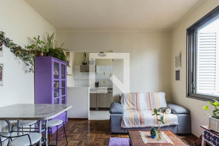 Sala de apartamento à venda com 1 quarto, 45m² em Floresta, Porto Alegre