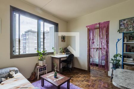 Sala de apartamento à venda com 1 quarto, 45m² em Floresta, Porto Alegre