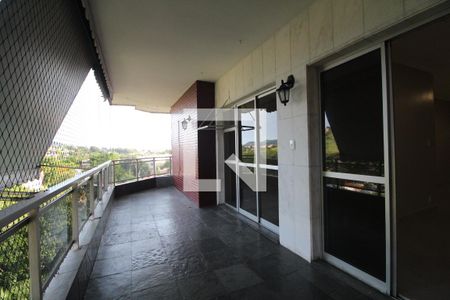 Varanda da sala  de apartamento à venda com 3 quartos, 126m² em Freguesia (jacarepaguá), Rio de Janeiro