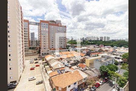 Sala/Cozinha - Vista de apartamento para alugar com 1 quarto, 35m² em Mooca, São Paulo