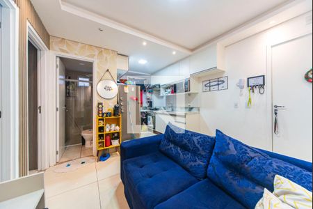 Sala de apartamento para alugar com 2 quartos, 34m² em Jardim Vila Rica, Santo André