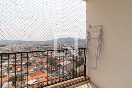 Varanda da Sala de apartamento para alugar com 3 quartos, 60m² em Vila Amélia, São Paulo