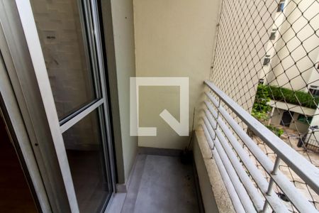 Varanda da Sala de apartamento à venda com 2 quartos, 55m² em Jardim Monte Alegre, São Paulo