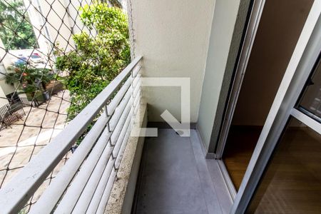 Varanda da Sala de apartamento à venda com 2 quartos, 55m² em Jardim Monte Alegre, São Paulo