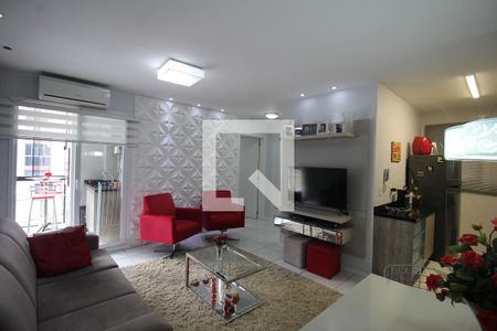 Sala de apartamento para alugar com 2 quartos, 56m² em Igara, Canoas