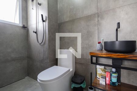 Banheiro Suíte de apartamento para alugar com 1 quarto, 31m² em Vila Ré, São Paulo