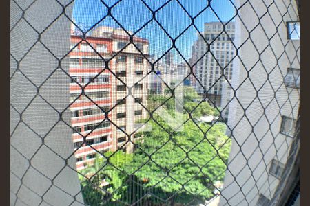 Vista da Sala/Cozinha de apartamento para alugar com 1 quarto, 34m² em Centro, São Paulo