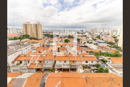 Sala/Cozinha/Área de Serviço - Vista  de apartamento à venda com 1 quarto, 30m² em Vila Cláudia, São Paulo