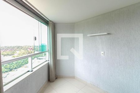 Varanda da Sala de apartamento à venda com 3 quartos, 93m² em Engenho Nogueira, Belo Horizonte