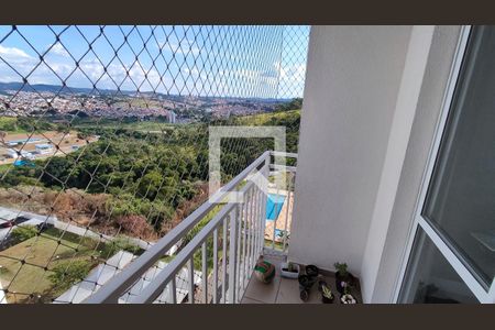 Sacada Sala de apartamento à venda com 2 quartos, 64m² em Jardim Tamoio, Jundiaí