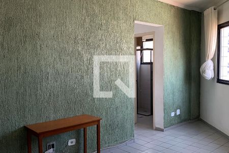 Sala de apartamento para alugar com 1 quarto, 50m² em Guilhermina, Praia Grande