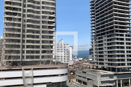 Vista Sala de apartamento para alugar com 1 quarto, 50m² em Guilhermina, Praia Grande