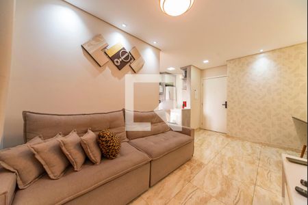 Sala de apartamento à venda com 3 quartos, 86m² em Vila America, Santo André