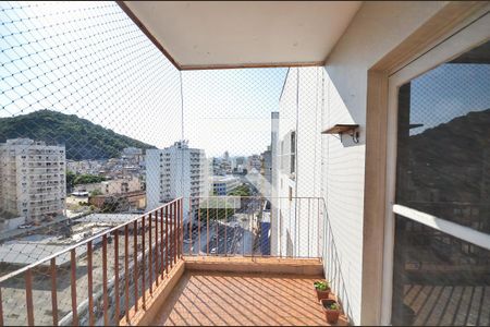 Varanda da Sala de apartamento à venda com 2 quartos, 90m² em Maracanã, Rio de Janeiro