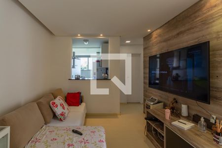 Sala de apartamento à venda com 2 quartos, 55m² em Castelo, Belo Horizonte