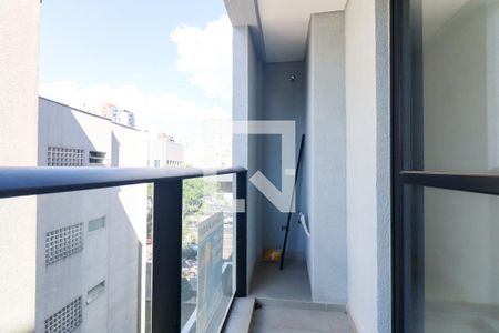 Varanda da Sala de apartamento para alugar com 1 quarto, 18m² em Vila Izabel, Curitiba