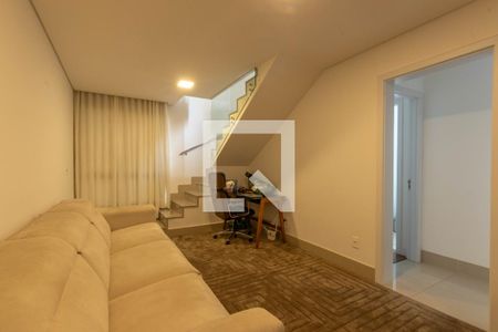 Sala de apartamento à venda com 2 quartos, 120m² em Sion, Belo Horizonte
