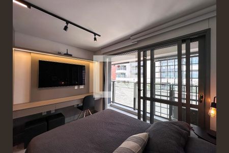 Quarto de apartamento à venda com 1 quarto, 24m² em Brooklin, São Paulo
