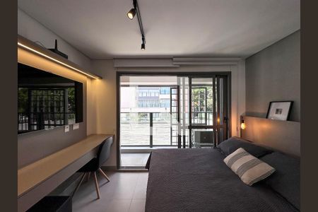 Quarto de apartamento para alugar com 1 quarto, 24m² em Brooklin, São Paulo