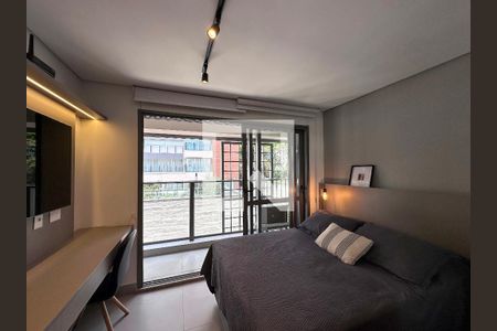 Quarto de apartamento à venda com 1 quarto, 24m² em Brooklin, São Paulo