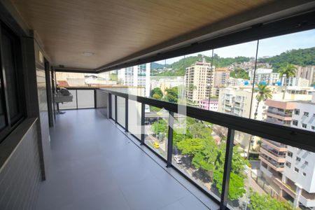 Varanda  de apartamento para alugar com 2 quartos, 86m² em Laranjeiras, Rio de Janeiro