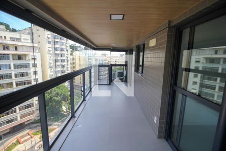 Varanda  de apartamento para alugar com 2 quartos, 86m² em Laranjeiras, Rio de Janeiro