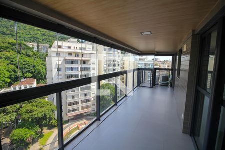 Varanda  de apartamento para alugar com 2 quartos, 86m² em Laranjeiras, Rio de Janeiro