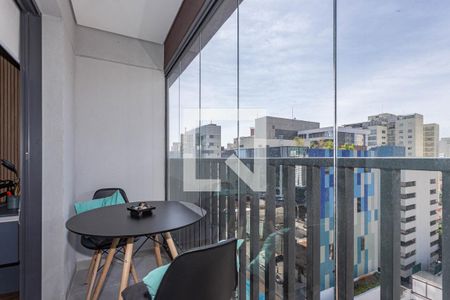 Studio à venda com 23m², 1 quarto e sem vaga Studio à venda com 23m², 1 quarto e sem vagaVaranda