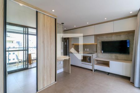 Sala/Quarto de apartamento para alugar com 1 quarto, 31m² em Campo Belo, São Paulo