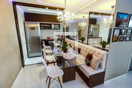 Detalhe Sala - Jantar de apartamento para alugar com 2 quartos, 51m² em Jardim Monte Alegre, Taboão da Serra