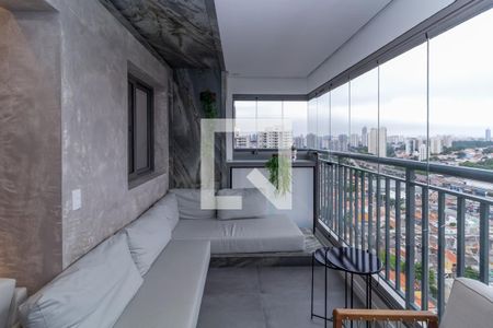 Varanda gourmet de apartamento para alugar com 2 quartos, 64m² em Vila Prudente, São Paulo