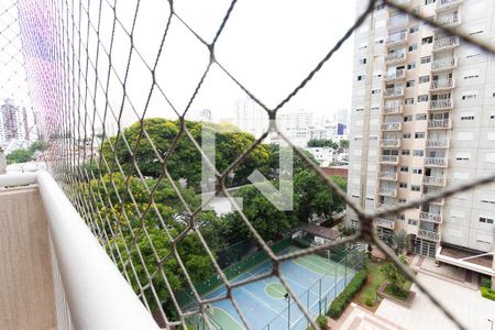 Varanda da sala de apartamento à venda com 2 quartos, 54m² em Barra Funda, São Paulo