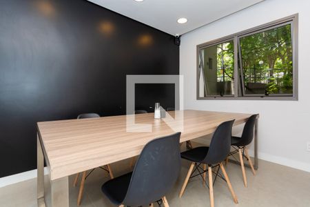 Studio para alugar com 28m², 1 quarto e sem vaga Studio para alugar com 28m², 1 quarto e sem vagaÁrea comum - Coworking