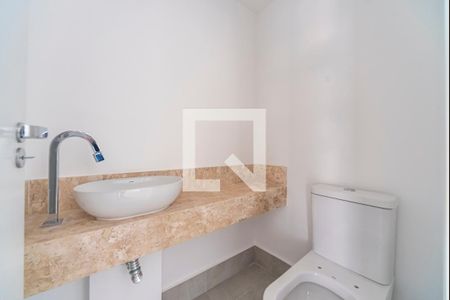 Lavabo de apartamento à venda com 4 quartos, 128m² em Vila Gilda, Santo André