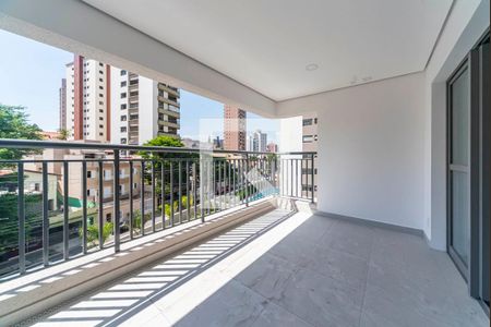 Varanda Gourmet de apartamento à venda com 4 quartos, 128m² em Vila Gilda, Santo André