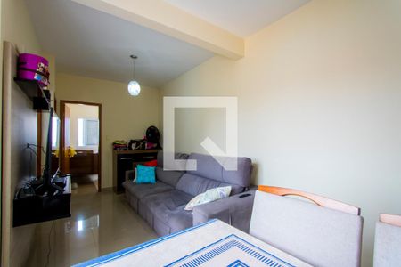 Sala de apartamento à venda com 2 quartos, 110m² em Jardim Stetel, Santo André