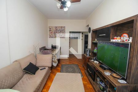 Sala de apartamento à venda com 3 quartos, 90m² em Glória, Rio de Janeiro