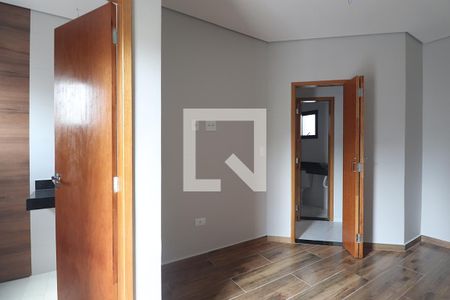 Suíte - Quarto 1 de apartamento à venda com 2 quartos, 54m² em Jardim Santo Alberto, Santo André