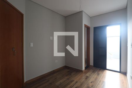 Suíte - Quarto 1 de apartamento à venda com 2 quartos, 64m² em Jardim Santo Alberto, Santo André