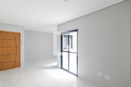 Sala de apartamento à venda com 2 quartos, 58m² em Jardim Santo Alberto, Santo André