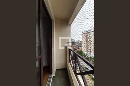 Varanda da Sala de apartamento à venda com 2 quartos, 53m² em Jardim São Savério, São Paulo