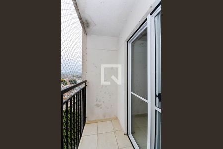 Varanda da Sala de apartamento para alugar com 3 quartos, 80m² em Jardim Cocaia, Guarulhos
