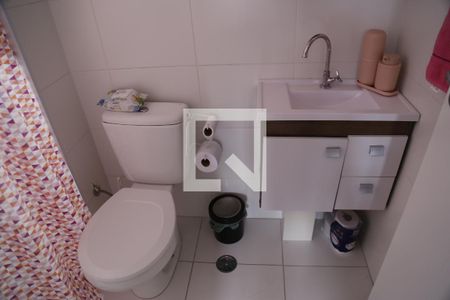 Banheiro de apartamento à venda com 1 quarto, 32m² em Vila Palmeiras, São Paulo